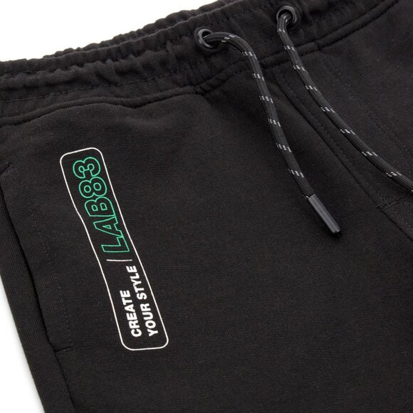 Black Friday - New - Original Marines, Italy–EMBROIDERED PRINT FLEECE BOYS PANTS - Picture 4 of 5